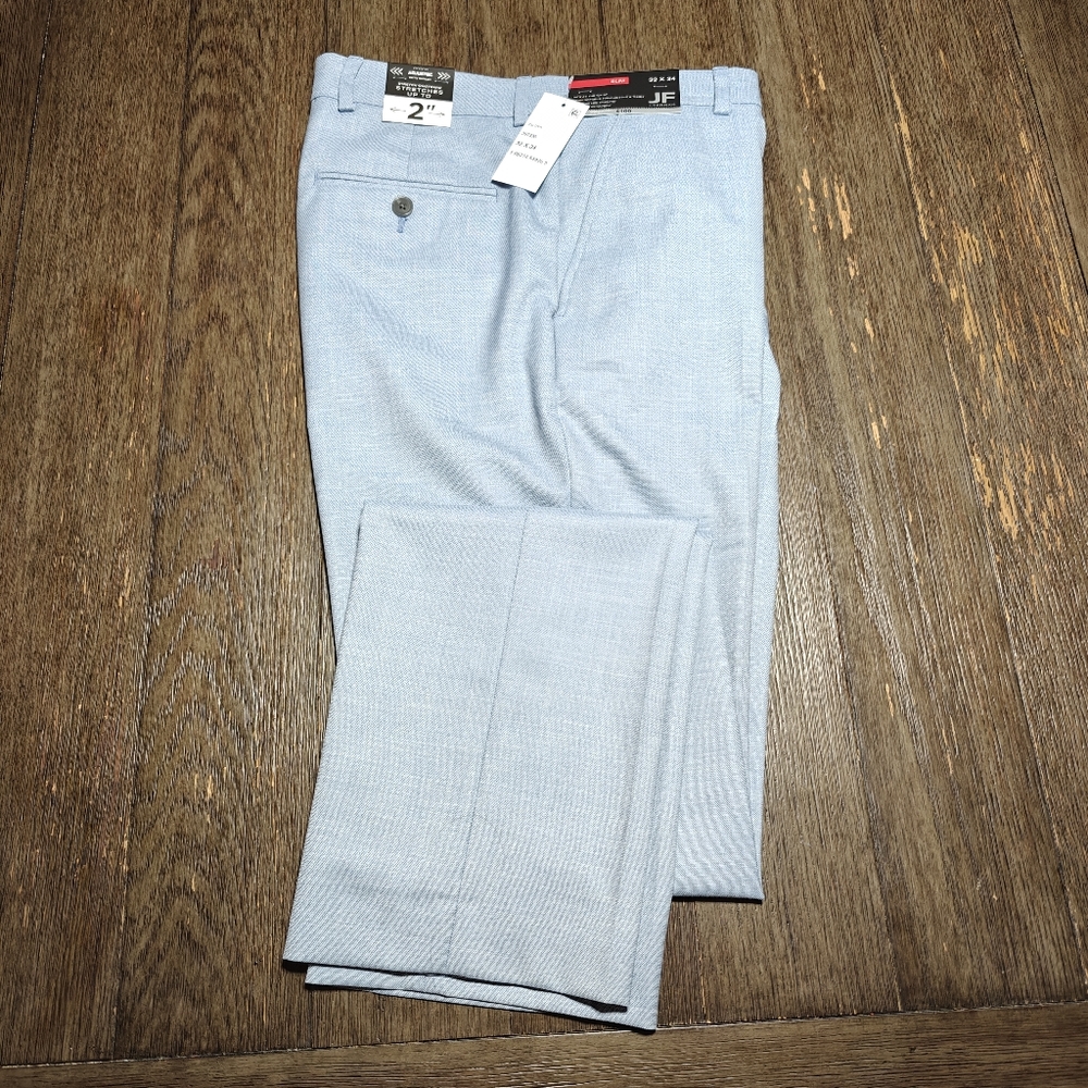 J. Ferrar Men's Ultra Comfort Slim Fit suit pants 32X34
